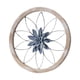 thumbnail image 1 of Decoración de pared de metal con flores, adorno decorativo moderno de pared, escultura de pared para el hogar Azul, 1 of 8