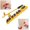 Yellow-1 Set, variant on Furniture Lift Mover Tool Set 360° Swivel Wheels & Steel Lever, 500 kg Capacity Moving Dollies for Sofa, Fridge, Washer, Cabinet – 4-Pack Sliders with Non-Slip Pads (Yellow-1 Set)