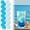 Sky Blue, variant on Stainless Steel Scrubber Brushes with Handles, Metal Wire Cleaning Brushes for Kitchen, Non-Scratch Pot Pan Scrubbers, Dish Washing Brushes, Long-Handle Steel Wire Ball Scrubbers,10.63×3.15 in,A