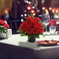 thumbnail image 1 of RKSTN Artificial Flowers Valentine's Day Simulation Silk Cloth Plastic Flower Scene Decoration, 1 of 5