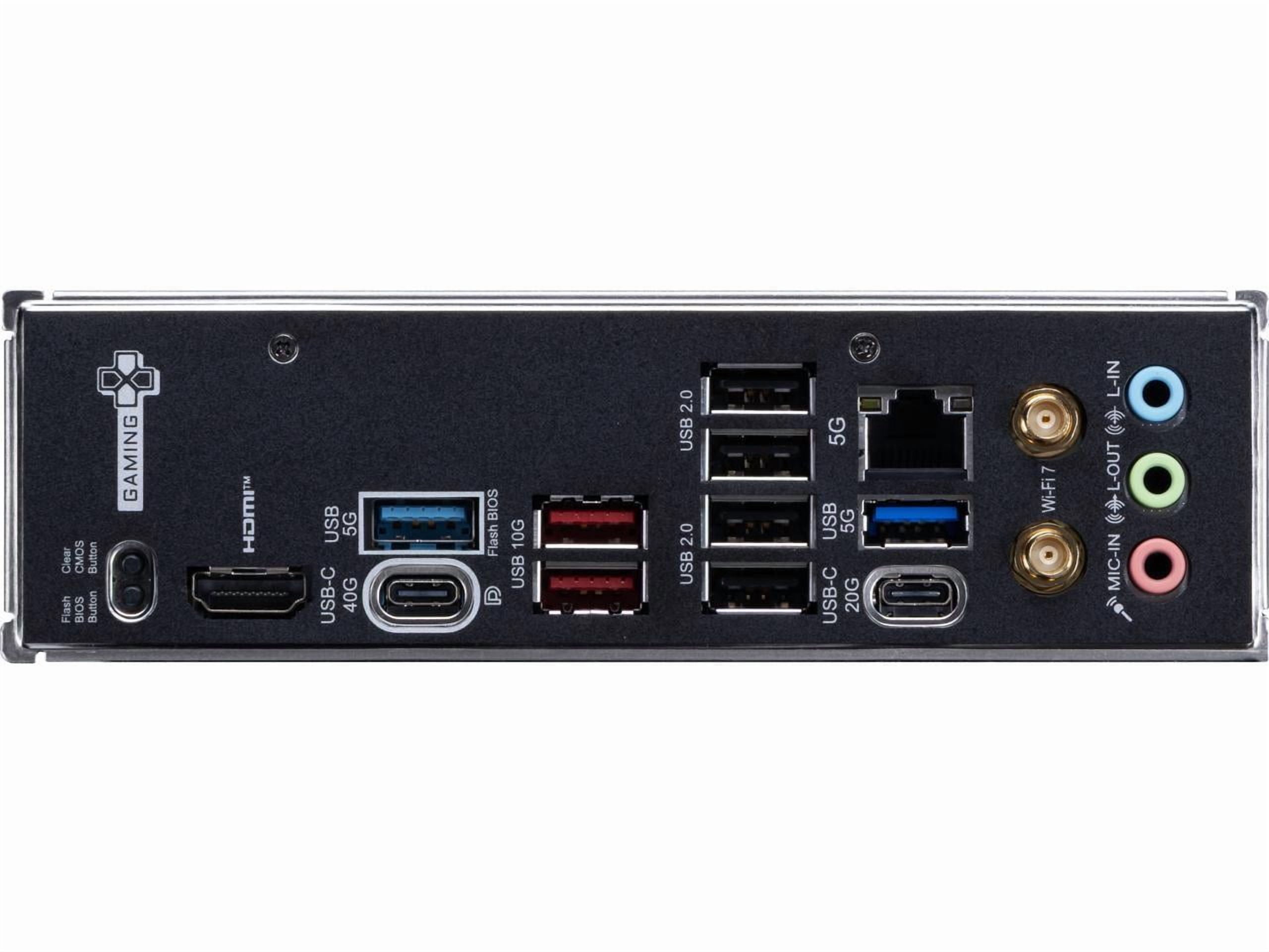 MSI X870E GAMING PLUS WIFI AM5 AMD X870E SATA 6GB/S  5G LAN DDR5 M.2 Wi-Fi 7 ATX Motherboard