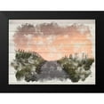 thumbnail image 2 of Allen, Kimberly 24x19 Black Modern Framed Museum Art Print Titled - Countryside Sunset, 2 of 5