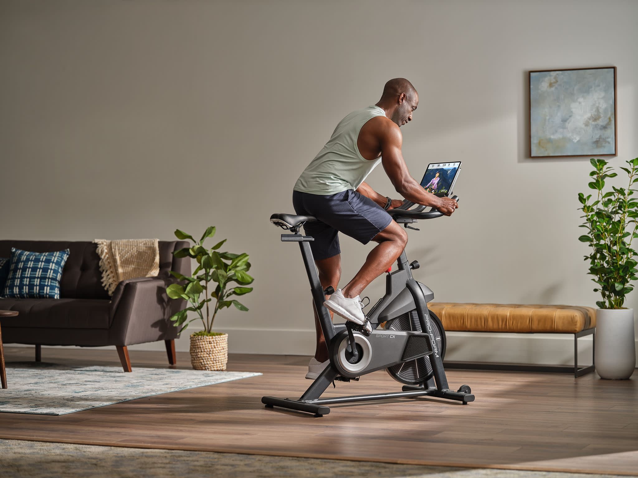 ProForm Sport CX; Indoor Exercise Bike with Large LCD