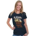 thumbnail image 4 of Alabama Mobile Homes Welcome Funny Womens Fitted Plus Size Graphic Tee Brisco Brands 2X, 4 of 5