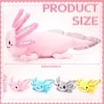 thumbnail image 2 of Set de peluche Aoriher Axolotl de 60 cm con 4 animales de peluche para bebés, 2 of 7
