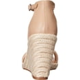 thumbnail image 2 of STEVE MADDEN Womens Pink Ankle Strap Comfort Submit Square Toe Wedge Buckle Espadrille Shoes 7 M, 2 of 4