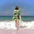 thumbnail image 6 of Summer Exotic Leaves Printed Pool Towel Oversized for The Swimming Summer, 6 of 8