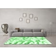 thumbnail image 3 of Ahgly Company Indoor Rectangle Abstract Emerald Green Modern Area Rugs, 5' x 7', 3 of 4