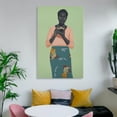 thumbnail image 6 of Amy Sherald-What's Different About Alice Is That She Has The Most Incisive Way of Telling The Truth (2017) Wall Art Poster Scroll Canvas Painting Picture Living Room Decor Home 24x36inch(60x90cm), 6 of 6