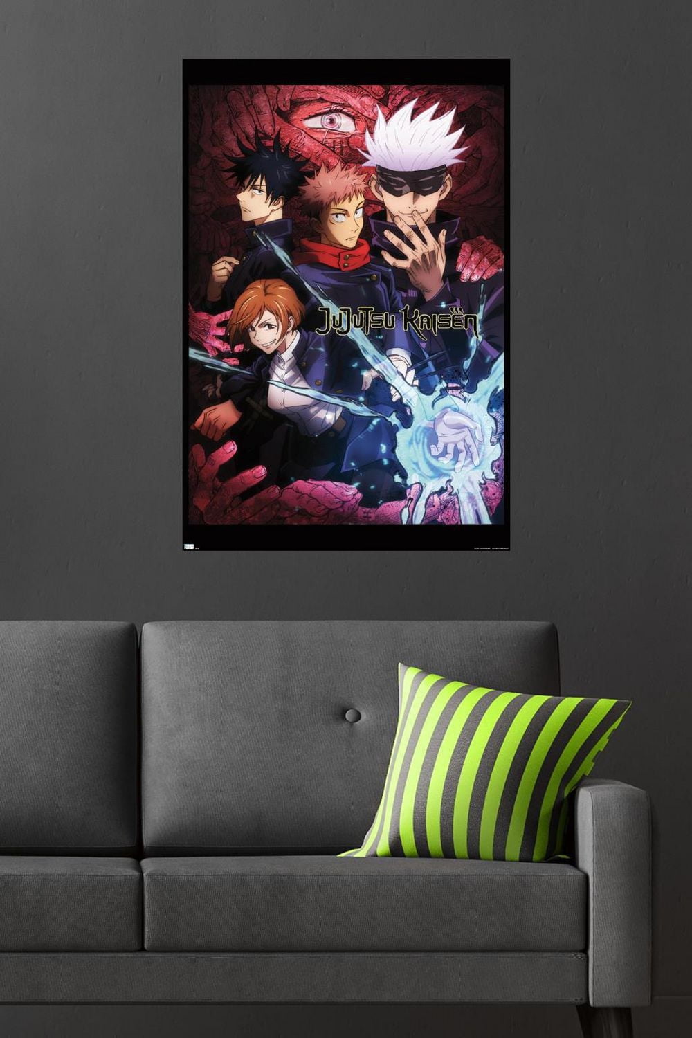Jujutsu Kaisen - One Sheet English Wall Poster, 22.375" x 34"