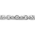 thumbnail image 4 of 14K White Gold Lab Grown Diamond Si1/Si2, G H I, Band (Size 7) Made In India rm7987b-038-wlg, 4 of 5