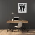 thumbnail image 3 of Unknown 26x32 White Modern Wood Framed Museum Art Print Titled - Anchors Aweigh 1945 with Frank Sinatra and Gene Kelly, 3 of 4