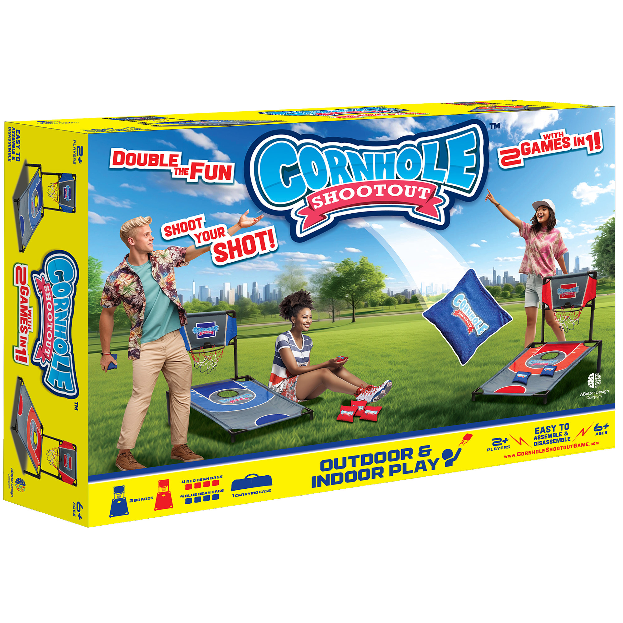ABetter Design Cornhole Shootout 2-in-1 Game photo 2