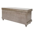 thumbnail image 2 of Pemberly Row Banc de Rangement Moderne en Gris Antique Entièrement Assemblé, 2 of 7