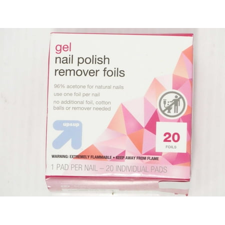 Gel Nail Polish Remover Pads - 20ct - up & up™