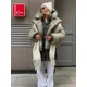 thumbnail image 5 of Parka gruesa y cálida para mujer, Chaqueta corta de manga larga, abrigo elegante impermeable, prendas exteriores, color plateado sólido, novedad de invierno, 2024, 5 of 5