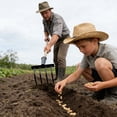 thumbnail image 4 of Steel Garden Rake Detachable Gardening Hand Weeder Puller For Yard And Garden Farm Uprooting, 4 of 4