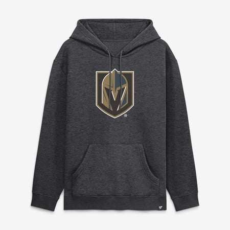 Men's Fanatics Heather Charcoal Vegas Golden Knights Essential Hoodie