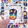 thumbnail image 6 of 35pcs-50pcs Cute Astronaut Stickers Space Stationery Stickers Planet Kids Stickers for Laptops Suitcases Phones, 6 of 9