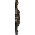 thumbnail image 4 of Ekena Millwork 17 3/8"OD x 1 3/4"P Hamilton Ceiling Medallion (Fits Canopies up to 3 3/4"), Hand-Painted Stone Hearth Crackle, 4 of 6