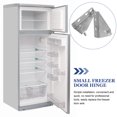 thumbnail image 3 of 2 Pcs Freezer Door Shaft Repairing Hinge Professional Replacement Fridge Metal Hinges Small Refrigerator, 3 of 6