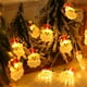 thumbnail image 4 of Guirnalda de luces LED navideñas decorativas | Guirnalda para interiores y exteriores para árbol, puerta, ventana | Luces miniatura festivas para el hogar, la oficina y la decoración de fiestas, 4 of 9
