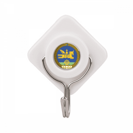 

Mongolia National Emblem Country Symbol Adhesive Wall Hooks Hanging Self Sticky