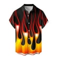 thumbnail image 2 of Leesechin Mens Hawaiian Shirts Short Sleeve Summer Hawaii Shirts, 2 of 4