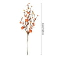 thumbnail image 4 of hengsof Artificial Fall Stems Fall Berry Stems Autumn Pumpkin Picks with Berry Pumpkin for Vases Centerpieces Autumn Harvest Festival and Thanksgiving Day, 4 of 6