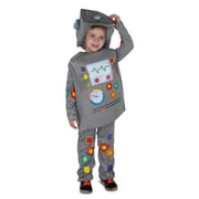 Dress Up America Classic Robot Boys Halloween Fancy-Dress Costume for Child, S (4-6)