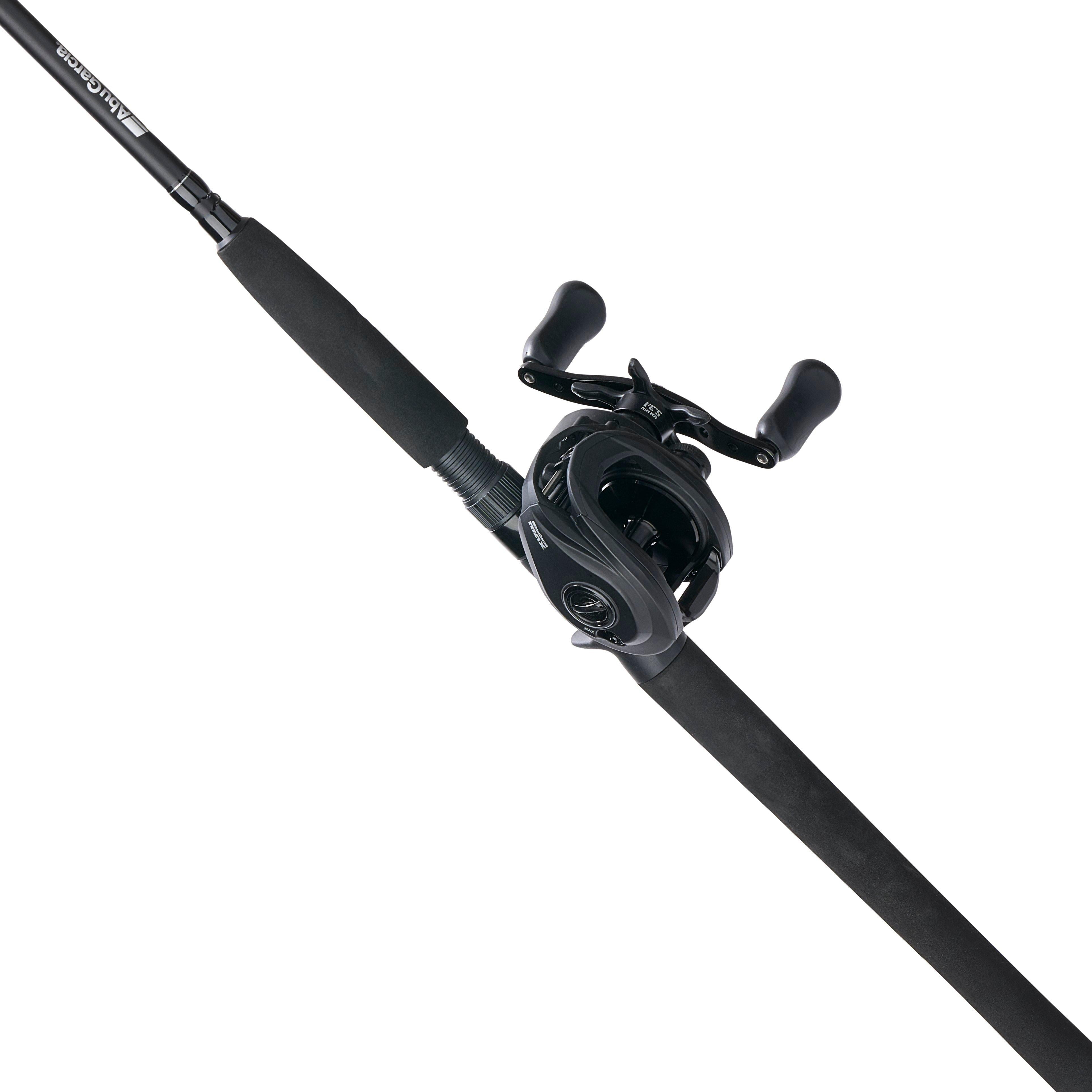 Abu Garcia Max Baitcast Fishing Combo, 7' Heavy Rod, Right-Handed Reel