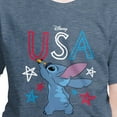 thumbnail image 3 of Lilo & Stitch - USA Stitch Drawing - Youth Short Sleeve Graphic T-Shirt, 3 of 5