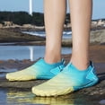 thumbnail image 4 of Women's Men's Barefoot Water Shoes Unisex Non Slip Wide Toe Running Sneakers Quick Dry Beach Swim Aqua Socks for Kayak Lake Pool Hiking Surfing, 4 of 8