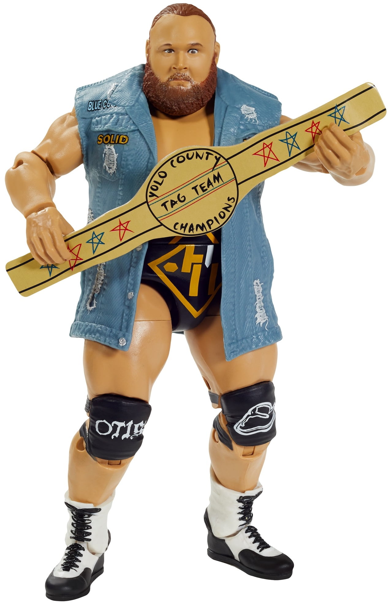 Mattel WWE Elite Otis Heavy Machinery Action Figure (6