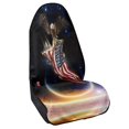 thumbnail image 2 of FUIALDOLG Bald Eagle American Flag Decoration Car Seat Towel Cover Waterproof Sports Car Towel Seat Cushion Cover, Sweat Towel, Suitable for Truck Seat Van, Fit for Trucks Sedan Vehicle, 2 of 6
