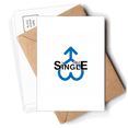 thumbnail image 1 of Status Single Man Art Deco  Fashion Postcards Envelopes Blank Note Cards Mailing, 1 of 4