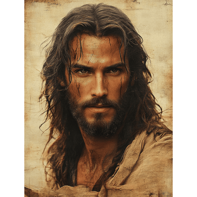 Qisvanset 12x16 Inch With Frame 2D Flat Wall Art Follow Jesus Inspirational Quote Office Home Wall Decor