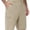 Khaki, variant on Men's Hiking Cargo Shorts 9"Summer Casual Shorts for Men Work Golf Outdoor 4 Pockets