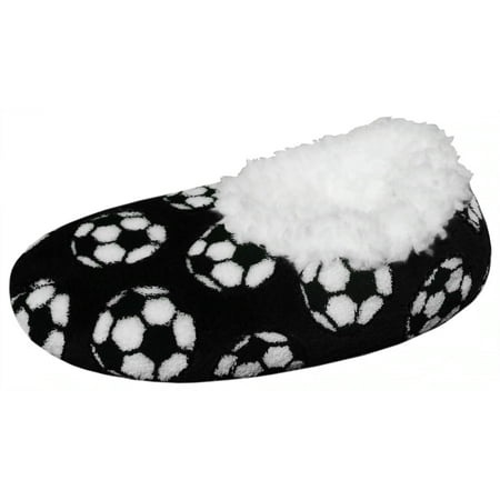 

Snoozies Sports Specific Soccer Slippers