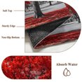 thumbnail image 3 of Red Tree Leaves Kitchen Runner Rug 2.7x5 Washable Runners for Hallway Non Slip Autumn Plants Vintage Country Large Area Rug Indoor Floor Carpet for Bathroom Laundry Entryway Bedroom Living Room, 3 of 9