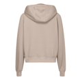 thumbnail image 6 of Ugly Christmas Sweatshirts for Women Fall Loose Hooded Long-sleeved Mitten-Cuff One Shoulder Half Zip Plain Leisure Cotton Hoodies Top(Khaki,S), 6 of 9