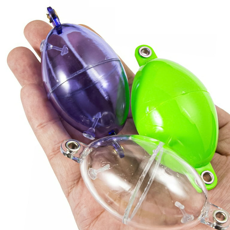 Cheers.US 5Pcs PVC Pierced Short Tail Plus Large Belly Seven Star Floating  Fish Floating Bubble Floating Ball ​Round Floats Fishing Buoy Accessories  for Freshwater Saltwater 