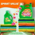 thumbnail image 3 of Detergente para ropa Gain Happy Scent, 4,5 L, 107 cargas, compatible con HE, 3 of 9