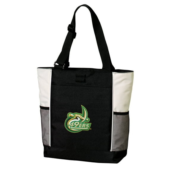 Deluxe UNCC Tote Bag Best University of North Carolina Charlotte Totes