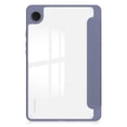 thumbnail image 7 of ELEHOLD Trifold Case for Samsung Galaxy Tab A9 8.7" 2023 -  Kickstand Function Built-in S Pen Holder Acrylic Transparent Clear Back Shockproof Cover for Samsung Galaxy Tab A9,Lavender, 7 of 7
