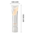 thumbnail image 4 of Long Lasting Full Coverage Liquid Foundation, Moisturizing Lightweight Foundation, Sweatproof & Transfer-Proof Face Makeup (White), 4 of 6