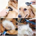 thumbnail image 7 of Holloyiver Dog Brush and Cat Brush Special for Deshedding Pet with Thick, Medium, Long, Curly Hair, 2 Sided Pet Grooming Tool, Mats & Tangles Dematting, No More Nasty Shedding and Flying Hair, 7 of 7