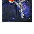 thumbnail image 2 of Space Jam Galaxy Men's Embroidered Patch Shirt Size Large, 2 of 4