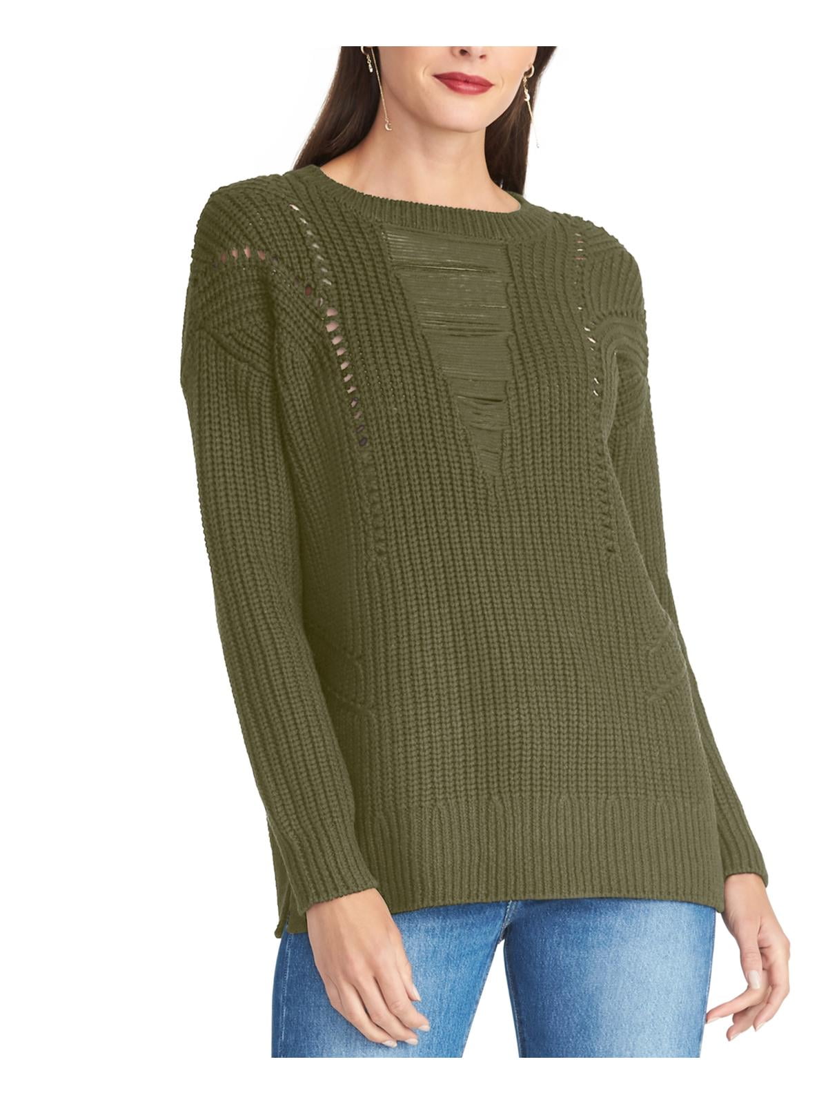 Rachel Rachel Roy Womens Cable Knit Cut 