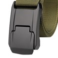 thumbnail image 2 of Cinturón militar de nailon, cinturón táctico unisex resistente para hombres y mujeres (verde), 2 of 5